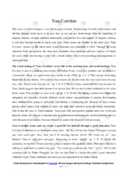 ‘Tom Corridan’ | Analytical essay