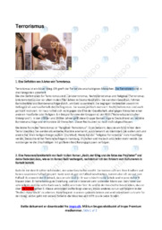 Terrorismus | Afleverning | Tysk