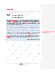 Engelsk Stil | 1-5 Assignment
