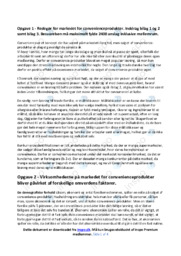 Convenienceprodukter | Afsætning Case