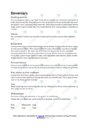 Dovenlars | Noter Analyse | Michael Jensen