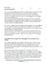 True Gum | Afsætning Case