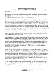 Udviklingen i Amerikansk Økonomi | 2016-2020 | Samfundsfag