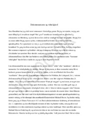 Dokumentarisme og virkelighed | Essay