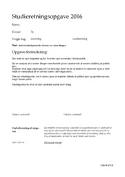 Borgen | Politisk Virkelighed eller Fiktion | SRO