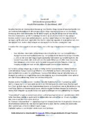 Et grundskud 1887 | Det morderne gennembrud | Stil | Dansk