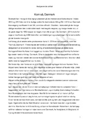 Eksamenssæt den 24. maj 2016 | Analyserende artikel