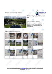 Randers rensningsanlæg | Eksperiment | Opgave | Biologi