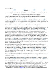 Tag din del af tiden | Analyse af musikvideo | Prøve | Dansk