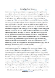 Sproglige aversioner | Essay | Aflevering | Dansk