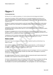 Logistik Distribution & Prisoptimering 1 | Afleveringsopgave 4