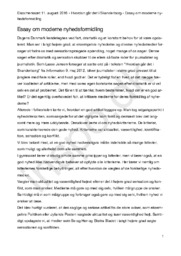 “Hvordan går det i Skanderborg” af Lasse Jensen | Essay om moderne nyhedsformidling