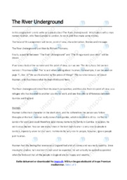 The river underground | Analysis | Richard Tromans