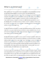 American farmer | Essay