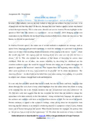 My identity is a superpower | Analytical essay