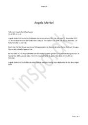Angela Merkel | Tysk Opgave