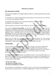 Økonomi og Velfærd