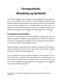 Farvesymbolik