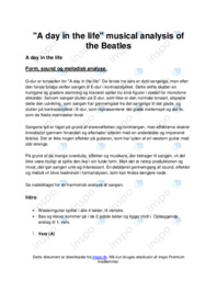 A day in the life | Beatles