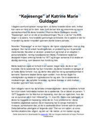 “Køjesenge” | Katrine Marie Guldager