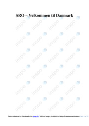 Flygtningesituationen og med analyse af Danmark, dit indre ocean