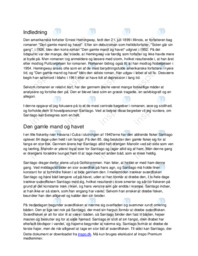 Den gamle mand og havet (The Old Man and the Sea) Analyse