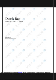 Rap Analyse af Frk. Escobar og Drik Din Hjerne