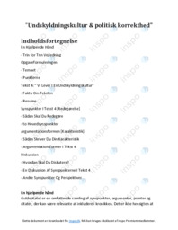 Undskyldningskultur & politisk korrekthed