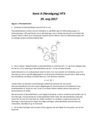 HTX Kemi A NET 29. maj 2017