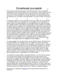 Fortællende journalistik