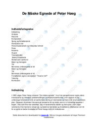 De Måske Egnede | Peter Høeg