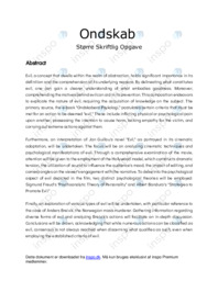 SSO om Ondskab af Mikael Håfström