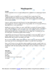 Markkapacitet for Sandjord og Lerjord | Naturgeografi opgave