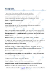 Den spanske inkvisition Talepapir ti KS