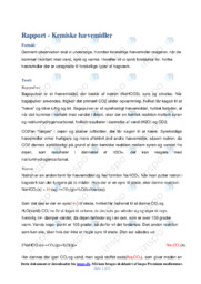 Observation af kemiske hævemidler