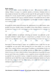 Beths dagbog Dokumentaranalyse