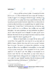 Stor opgave i Dansk om Le petit Prince