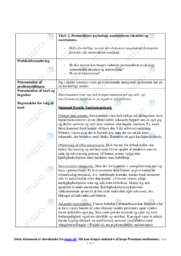 Synopsis Postmoderne psykologi