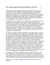 Essay om Svantes lykkelige dag og De evige tre