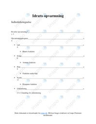 Løb, sving, hop og styrke