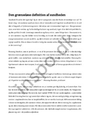 Den grænseløse definition af sundheden | Essay om sunhed & motion