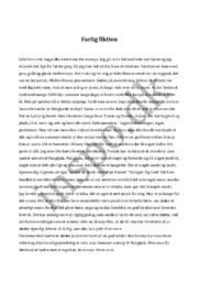 Farlig fiktion essay | Dansk essay