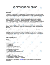 Adfærdsregulering i Samfundsfag | SSO