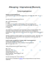 Forsyningsbalancen IØ