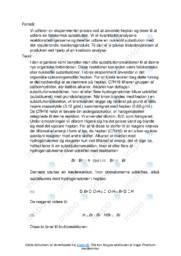 Fotokemisk Substitution med Heptan og Brom