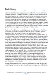 Buddhisten af Dorthe Nors