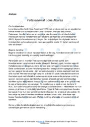 Føtexsøen af Lone Aburas