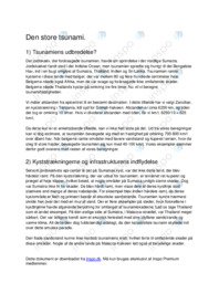 Tsunamien ved Sumatra i 2004 – Rapport i Pladetektonik