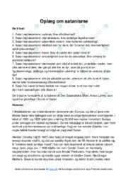 Satanisme og Anton LaVey