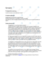 Synopsis: Konvertering til islam